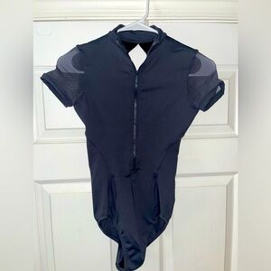 Bloch Dark Grey Leotard Adult Petite - like New!